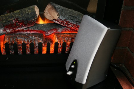Kamin knistern Holz brennendes Feuer Geräusch Ton Generator Lautsprecher Modul
